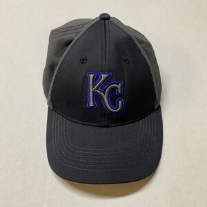 MLB Official Kansas City Royals Grey and Blue Baseball hat